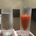 望楼NOGUCHI函館 - お目覚めのお飲み物：自社農園のぐち北湯沢ファーム産トマトジュース