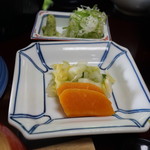 ひつまぶし 備長 - ひつまぶしのお新香