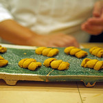 初音鮨 - 紫雲丹（ホント？ってくらいバフン雲丹に近い存在感）