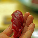 初音鮨 - 塩釜産、赤身の握り