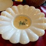 ユーロダイア - 2016.03 トウモロコシと春キャベツのポタージュ