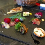 ユーロダイア - 前菜盛り合わせ