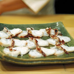 初音鮨 - 久里浜の蛸（４．５ｋｇ）のサク切り