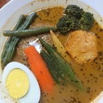 スープカレーゆうじ - ハンバーグ