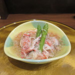 零 - 豚と白菜ロールのズワイガニ銀餡仕立て