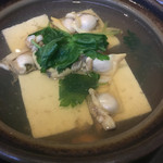 シンスケ - アサリの深川豆腐鍋