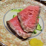 潟潟ヤ - (2016.6) 青森和牛赤身のローストビーフ