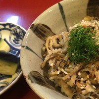 ひろ作 - ハモ皮御飯