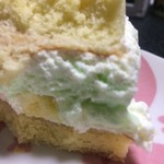 トルテ - 中にはのメロンの果肉とムースが入っています【料理】