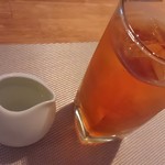 カフェ テルツィーナ  - アイスティー2016.7