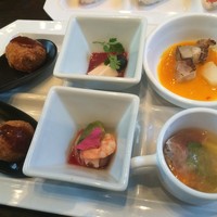 リュクス ダイニング ハプナ - 前菜各種＜2016年7月再訪＞