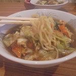 源丸 - 麺じたいに味がある