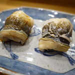 小判寿司 - 穴子　塩とツメ
