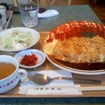 特製 オムライス 大盛 ９００ By Bibk 1 洋食亭 寅安 塩釜口 洋食 食べログ