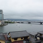 Umayado - ホテル内源泉かけ流しの部屋風呂からの眺望
