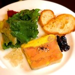 ラ ペッシュ - フォアグラのテリーヌ（1260円）