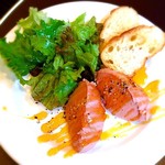 ラ ペッシュ - 鶏レバーのムース（1260円）