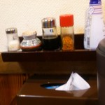 とも - 常備品（調味料とティッシュ）