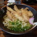 味由 - ごぼう天うどん大盛りも無料です～６８０円（税込）