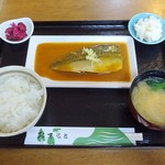 片倉館 食堂 - さば味噌煮定食