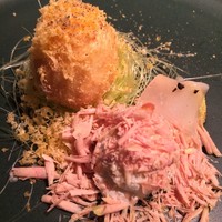 クラフタル - ポレンタ纏った揚げ玉子