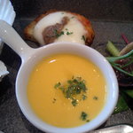 前菜（カボチャのココット）