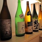 鳥しき - 日本酒いろいろ