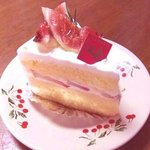 パティスリーカラク - 無花果のショートケーキ