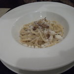 ラ タベルネッタ アッラ チヴィテッリーナ - グァンチャーレと地養卵のカルボナーラ