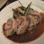 ラ タベルネッタ アッラ チヴィテッリーナ - みちのく鶏と海老のインボルチーニ