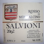 ラ タベルネッタ アッラ チヴィテッリーナ - 赤ワイン（モンタルチーノ／２００２年）