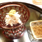 是しん - のこぎりガザミの酢の物