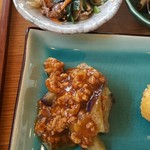 くらしの杜 コラボ食堂 - 麻婆茄子とプルコギ