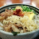 麺処 綿谷 高松店 - 肉ぶっかけ ひや 小 390円