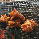 ろばたやき山ろく - ホルモン、焼きやきもういっちょ♪