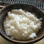 ろばたやき山ろく - ご飯大！！これ必須。