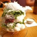 HIGASHIYA GINZA - かき氷・抹茶金時
