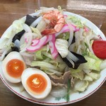 九州ラーメン友理 - 【2016.6.19】長崎ちゃんぽん(普通)¥800+味付け玉子¥110