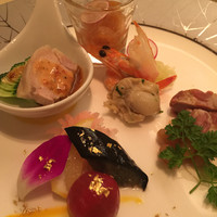 中国料理 龍鳳(ホテルアゴーラリージェンシー大阪堺) - 前菜盛り合わせ