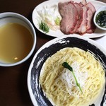麺や 虎徹 - 潮つけそば＋窯焼きチャーシュー