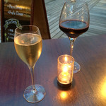 셀크루 - 本日のシャンパンと赤ワイン（シラーズ）