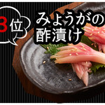 <No. 3> Pickled Japanese ginger