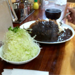 カツカレールー大盛りライス大盛り