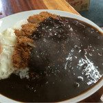 カツカレールー大盛りライス大盛り