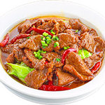 Sichuan style beef stew