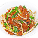 Stir-fried chives and liver