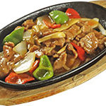 Black pepper Teppan-yaki beef