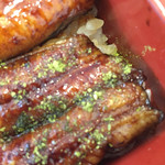 うなぎ亭 友栄 - 山椒が鮮やかなグリーン✨