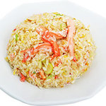 fried rice with crab meat