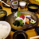 酒菜亭 丸福 - お刺身定食